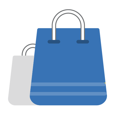 Icon Einkaufen und Bummeln